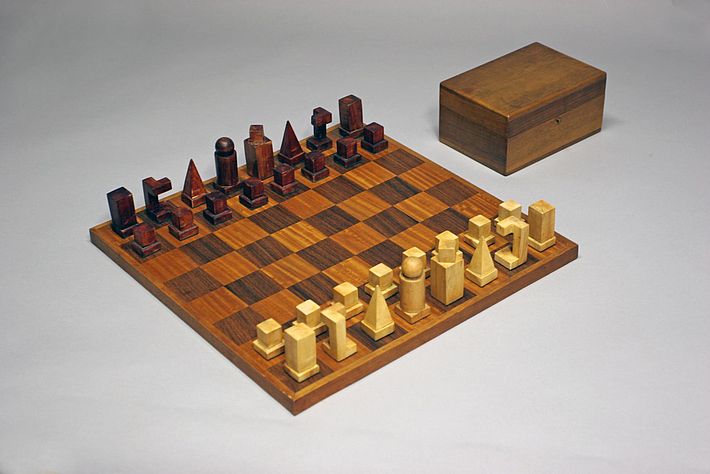 ipernity: Chess Set by Josef Hartwig in the Museum of Modern Art, December  2008 - by LaurieAnnie